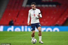 Gareth southgate, head coach of england speaks with jack grealish of. Jack Grealish Captain Of Aston Villa Excluded Until May But Confident To Make Euro 2020 Fr24 News English