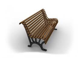 Park Bench 3d Model 3ds Bench Park Bench 3d Model