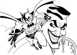 View and print full size. Batman And Joker Printable Coloring Pages Colouring Page B105 Tackle