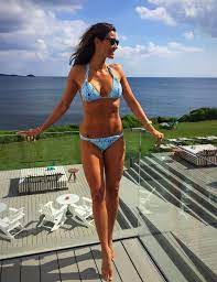 What is melanie sykes famous for? Melanie Sykes 46 Reveals Enviable Bikini Body As She Soaks Up The Sun In Ibiza Before Hitting The Gym Bikinis Melanie Sykes Blue Bikini