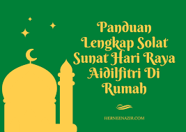 Namun umumnya di lapangan agar muat untuk artinya: Panduan Lengkap Solat Sunat Hari Raya Aidilfitri Di Rumah