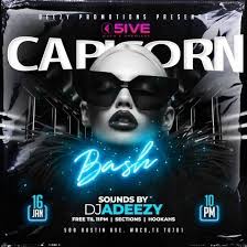 GREEN & BLUE CAPRICORN Blowout! SEE YALL SOON! . SATURDAY DAY PARTY  SATURDAY, JANUARY 17T 5:00PM