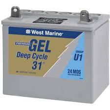 Check spelling or type a new query. West Marine Group U 1 Gel Deep Cycle Marine Gel Battery 31 6 Amp Hours West Marine