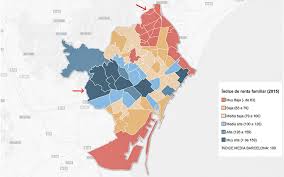 Barcelona sigue siendo una ciudad con una enorme desigualdad entre los barrios más pobres y los más ricos. Urbanismos Amables Barrios Pobres Y Barrios Ricos En Barcelona