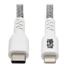 Usb C To Lightning Charging Cable For Iphone Ipod Ipad Heavy Duty 6 Ft Tripp Lite