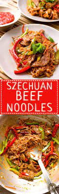 Beef Szechuan Noodles Recipe Spicy Macheesmo Recipe Spicy Recipes Beef And Noodles Asian Recipes
