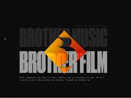 Brother Film Video Production Company Leaflet Layout Film