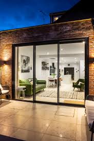 Installing sliding glass doors is fairly simple and only takes a couple of hours with the right tools. From The Outside In Sliding Doors Exterior Glass Doors Patio Sliding Glass Doors Patio