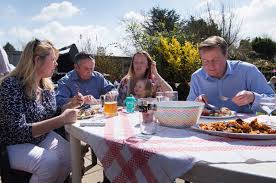 This bizarre picture shows david cameron eating a hot dog using a knife and fork on the campaign trail. David Cameron Just Ate A Hot Dog With A Knife And Fork