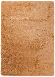 Dazu passt ein unifarbener teppich wie beispielsweise in grau oder beige. Silk Teppich Shaggy Hochflor Modern Einfarbig Beige Orange Tapiso Teppiche Online