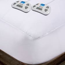Stay warm while you sleep through those cold winter nights; Therapedic Heated Mattress Pad Bed Bath Beyond