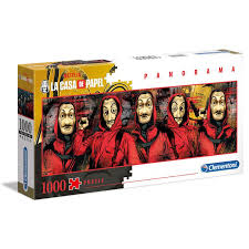 Maybe you would like to learn more about one of these? Clementoni Money Heist Panorama Puzzle 1000 Pieces Multicolor Kidinn