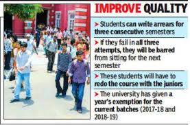 The application form is expected to be available by august. Failed A Semester Thrice Redo Course With Juniors Anna University Chennai News Times Of India