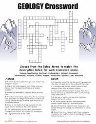 New daily puzzles each and every day! 6th Grade Science Crossword Puzzle Worksheets Pla S Geology Lessons Geology Teaching Earth Science Homeschool