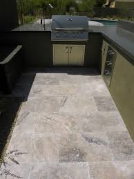 Premium select french pattern and 24x24 silver travertine paver. Silver Travertine Natural Stone Paver Qdisurfaces
