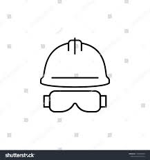 Construction Helmet And Glasses Outline Icon Element Of Construction Icon For Mobile Concept And Web Letter Logo Inspiration Logo App Branding Color Palettes