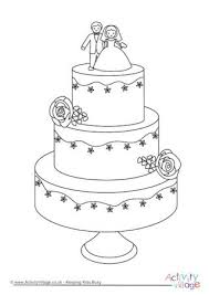 Wedding Cake Colouring Page Wedding Coloring Pages Wedding Cake Drawing Wedding With Kids