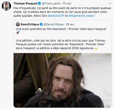 La sortie du film est prévue le 21 juillet au cinéma. Buzz Kaamelott Sera Bien Diffuse Dans L Iss Pour Le Normand Thomas Pesquet