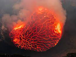 The two volcanos are located about 13 kilometers (8.1 miles) apart. Nyiragongo Lava Lake And Mountain Gorillas 8 Days Expedition With 2 Nights Camp On The Crater Volcanodiscovery