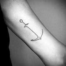 Cool and easy designs for beginner tattoos make a lot of sense since guys are just starting to get comfortable with the inking. Top 43 Simple Anchor Tattoo Ideas 2021 Inspiration Guide
