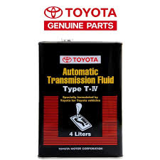 Using automatic transmission fluid other than toyota genuine atf ws may cause deterioration in shift quality, locking up of your transmission accompanied by vibration, and ultimately damage the. Toyota Automatic Transmission Fluid Type T Iv 4l Made In Japan Gear Oil Automatic Transmission Oil Toyota 100 Genuine Product Excellent Performance Tested And Approved By