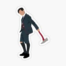 Five from umbrella academy now. Umbrella Academy Five Stickers Redbubble