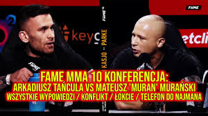 Aroy po pojedynku nie miał siły wstać. Fame Mma 10 Konferencja Arek Tancula Vs Mateusz Muranski Wszystkie Wypowiedzi Najlepsze Momenty Youtube