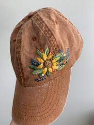 Hand Embroidered Baseball Caps Please Specify In The Message To Seller 1 Where You Wound Like The D Embroidered Hats Hat Embroidery Custom Embroidered Hats