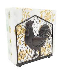Shop for rooster napkin holder black online at target. Metal Rooster Design Tabletop Napkin Holder Freestanding Tissue Dispenser Brown Pricepulse