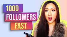 How to Get 1000 Followers Organically on Instagram FAST in 2022 ...