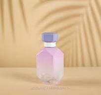 Low MOQ Custom Purple Ombre 50ml Glass Perfume Bottle with ...