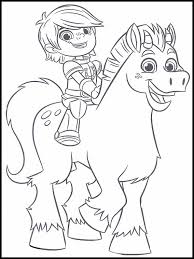 Nella the princess knight online colouring pages. Coloring Nella The Princess Knight 2