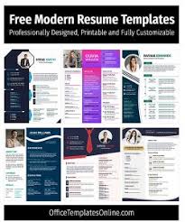 Almost 600,000 companies in the us alone use office 365. 6 Free Modern 2021 Resume Templates For Ms Word