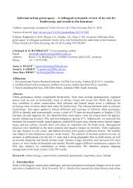 Jason wilker has 22+ years of experience in the landscaping and hardscaping industry. Pdf Informal Urban Green Space A Trilingual Systematic Review Of Its Role For Biodiversity And Trends In The Literature