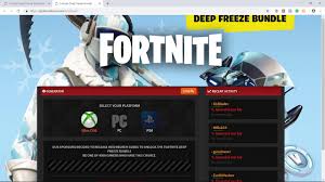 Just go the above link to download your fortnite redeem code absolutely free. How To Download Fortnite Deep Freeze Bundle Redeem Code Of Xbox One Ps4 Pc Youtube