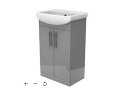 A simple, stylish suite of bathroom furniture, designed to help you maximise your bathroom space. B Q Bathroom Sinks For Sale Ebay