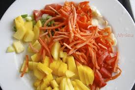 We all love it, and sometimes i increase the amount of curry paste, depending on who is coming for supper! Cous Cous And Stir Fried Mango Chicken