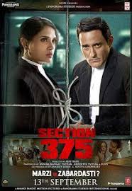 Section 375 2019 Movie Watch Online And Download 720p Section 375 2019 2h 4min Crime Drama 13 September 2019 Hindi Movies Free Movies Download Movies