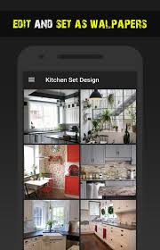 You can download kitchen background posters and flyers templates,kitchen background backgrounds,banners,illustrations and graphics image in psd and vectors for free. Kitchen Set Design Hd Backgrounds Free App Pour Android Telechargez L Apk