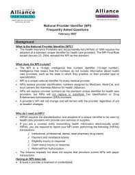 Npi numbers identify each health care provider without providing additional information such as where the provider is located or the type of health care provided. Npi Alameda Alliance For Health