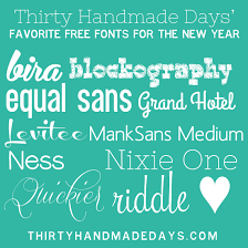 Favorite Downloadable Free Fonts For The New Year Typography Fonts Fancy Fonts Word Fonts