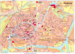 Strasbourg Map Attractions Strasbourg France Travel Strasbourg France