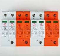 2P DC 1000V Photovoltaic Surge Protector Power Supply Lightning Arrester  Device
