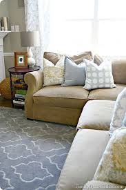 Your Pillows Do You Karate Chop Them Too And Why I Replace All Mine With Feather Tan Couch Living Room Couches Living Room Apartment Decorating Livingroom
