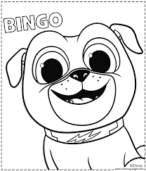 Check spelling or type a new query. Puppy Dog Pals Bingo Coloring Pages Printable