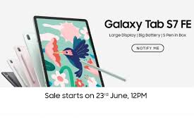 Samsung Galaxy Tab S7 FE and Tab A7 ...