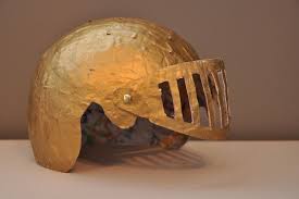 Maja Diy Ritter Helm In 2020 Knights Helmet Helmet Paper Bag Princess Costume