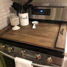 Our stove boards are constructed with fireproof materials like ceramic, porcelain and steel over a mineral board. Farmhouse Stove Top Oven Cover Noodle Board Stove Cover Etsy Stove Cover Noodle Board Stove Top Cover
