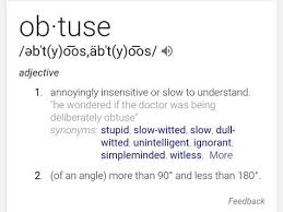 Obtuse Weird Words Cool Words Unique Words Definitions