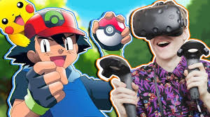 Pokemon In Virtual Reality Pokemon Vr Ash S Room Htc Vive Gameplay Youtube